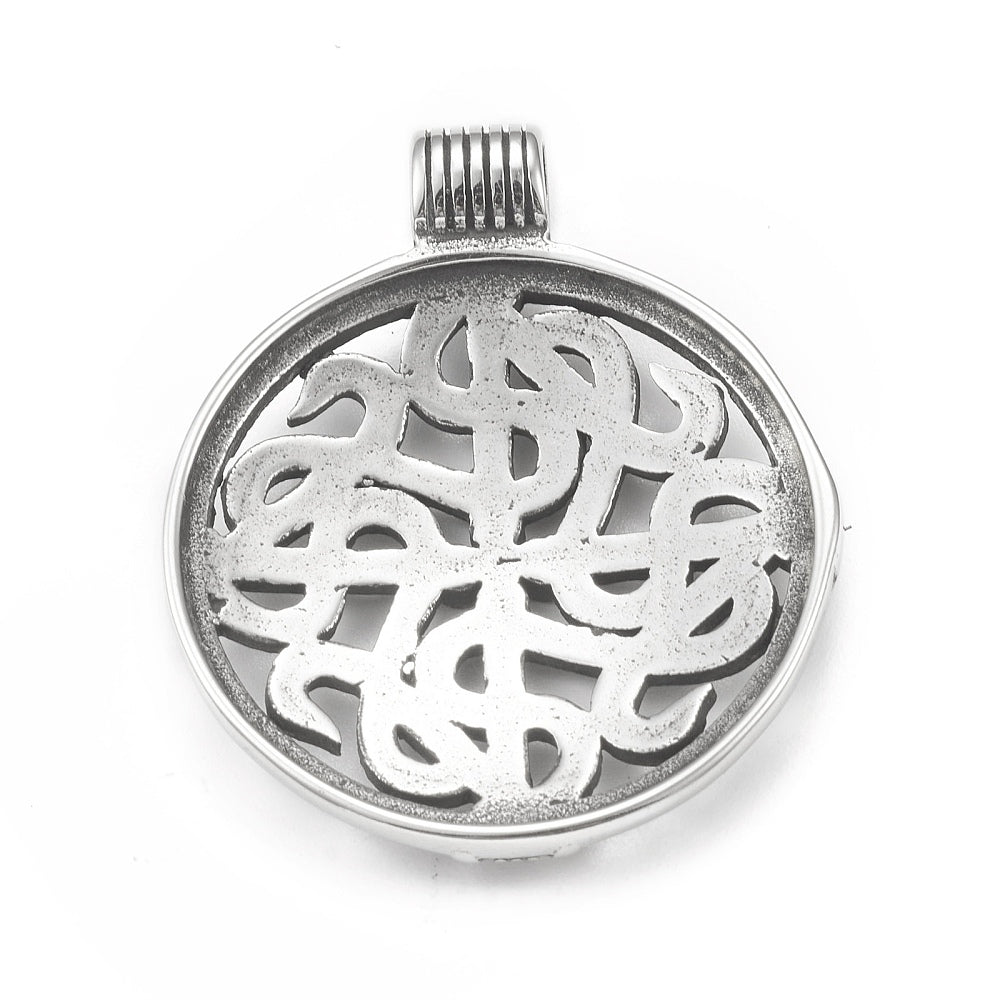 Anhänger | Edelstahl Wikinger Ornament