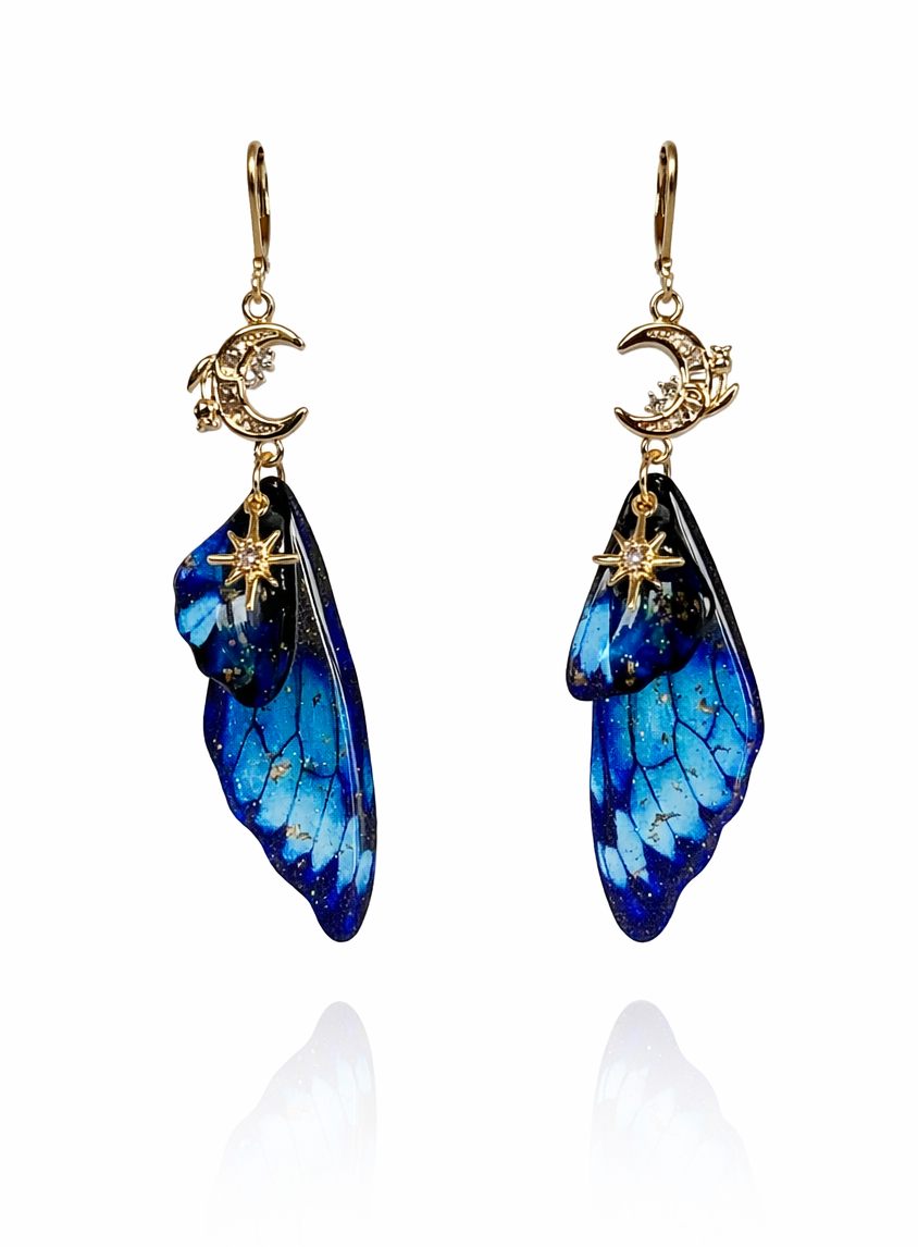 Fairy Wings Ohrringe Nachtelfe