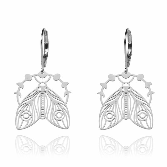 Ohrringe | Edelstahl Nachtpfauenauge