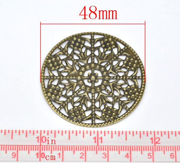 Filigranes Metall Ornament 33