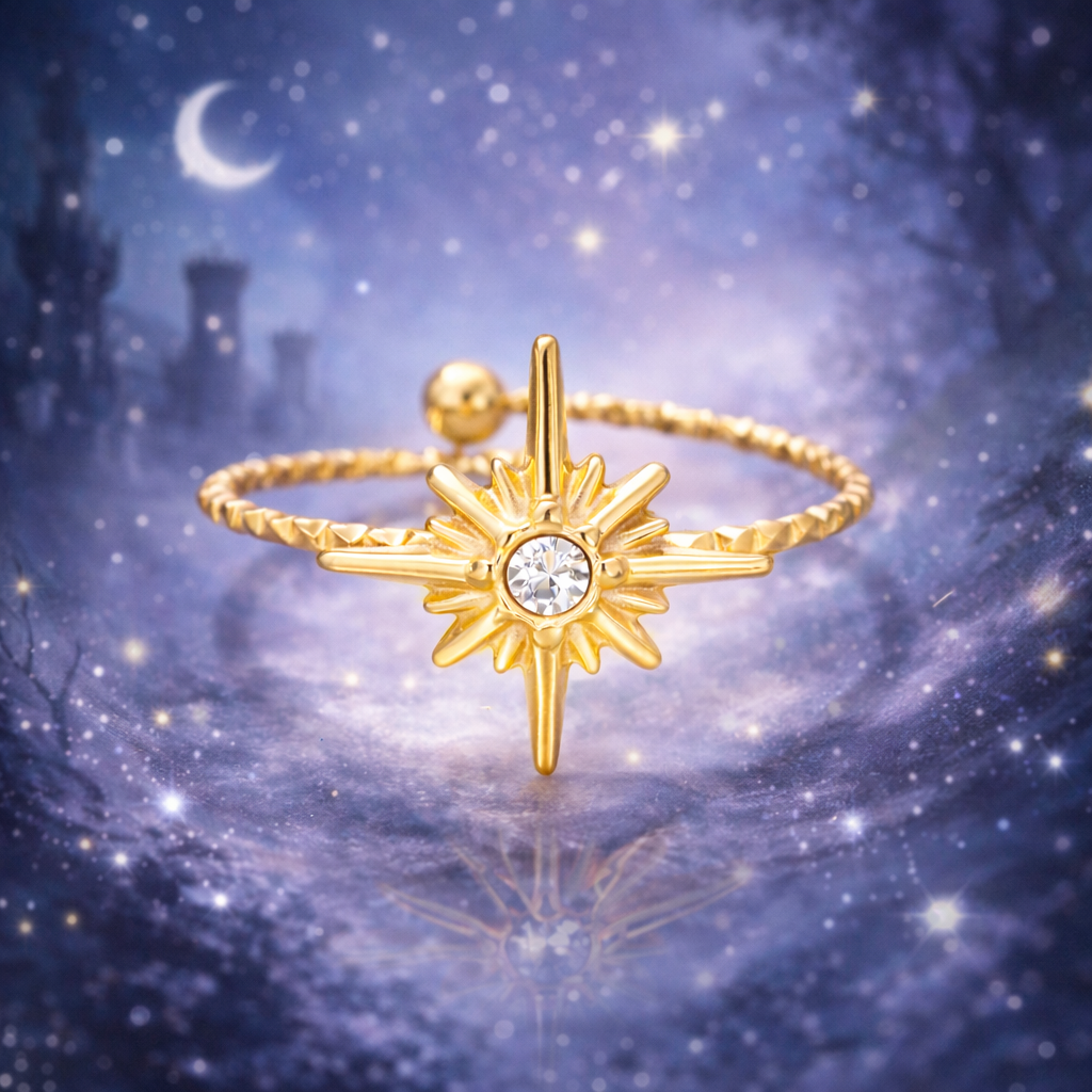Ring | Edelstahl Celestial Star