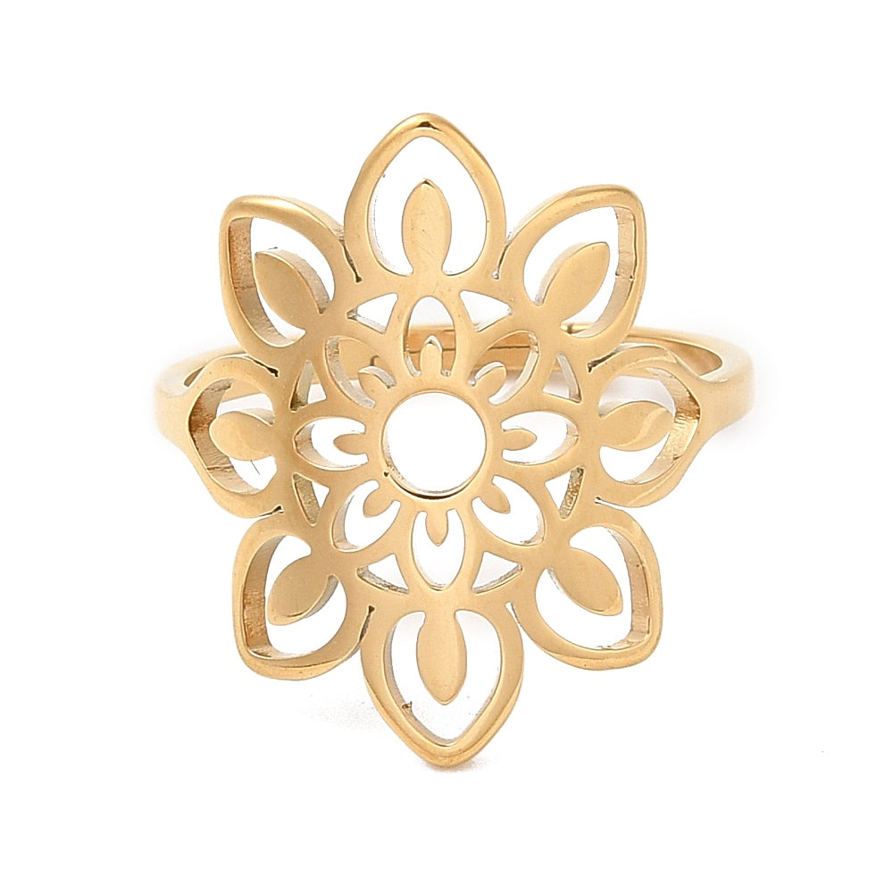 Ring | Edelstahl Mandala