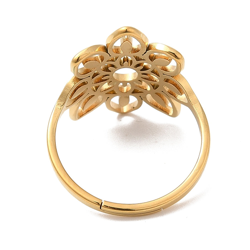 Ring | Edelstahl Mandala