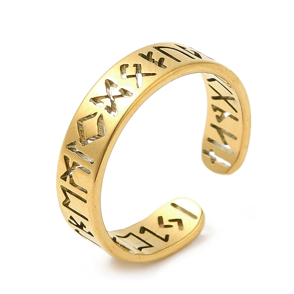 Ring | Edelstahl Runen
