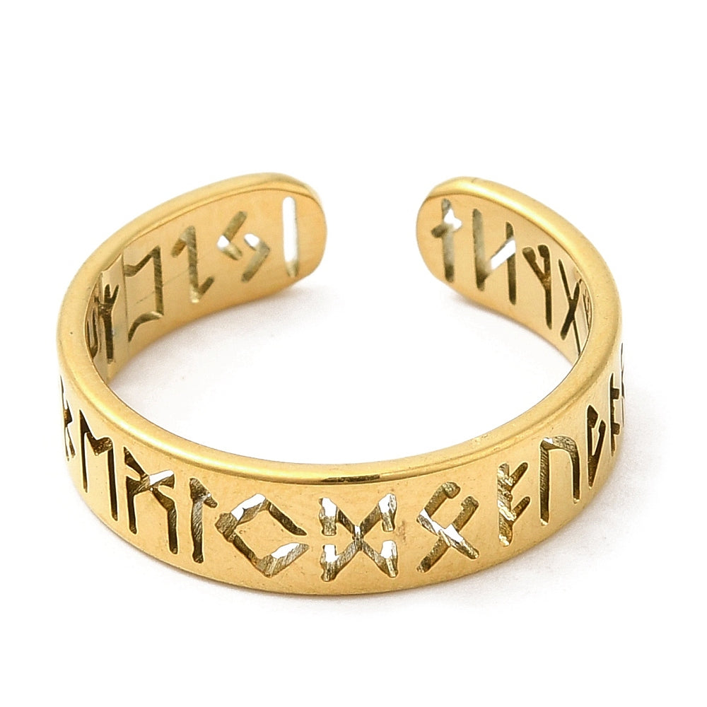Ring | Edelstahl Runen