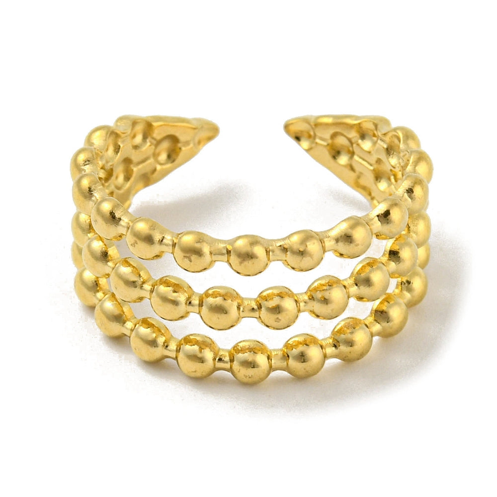Ring | Edelstahl Triple Karma