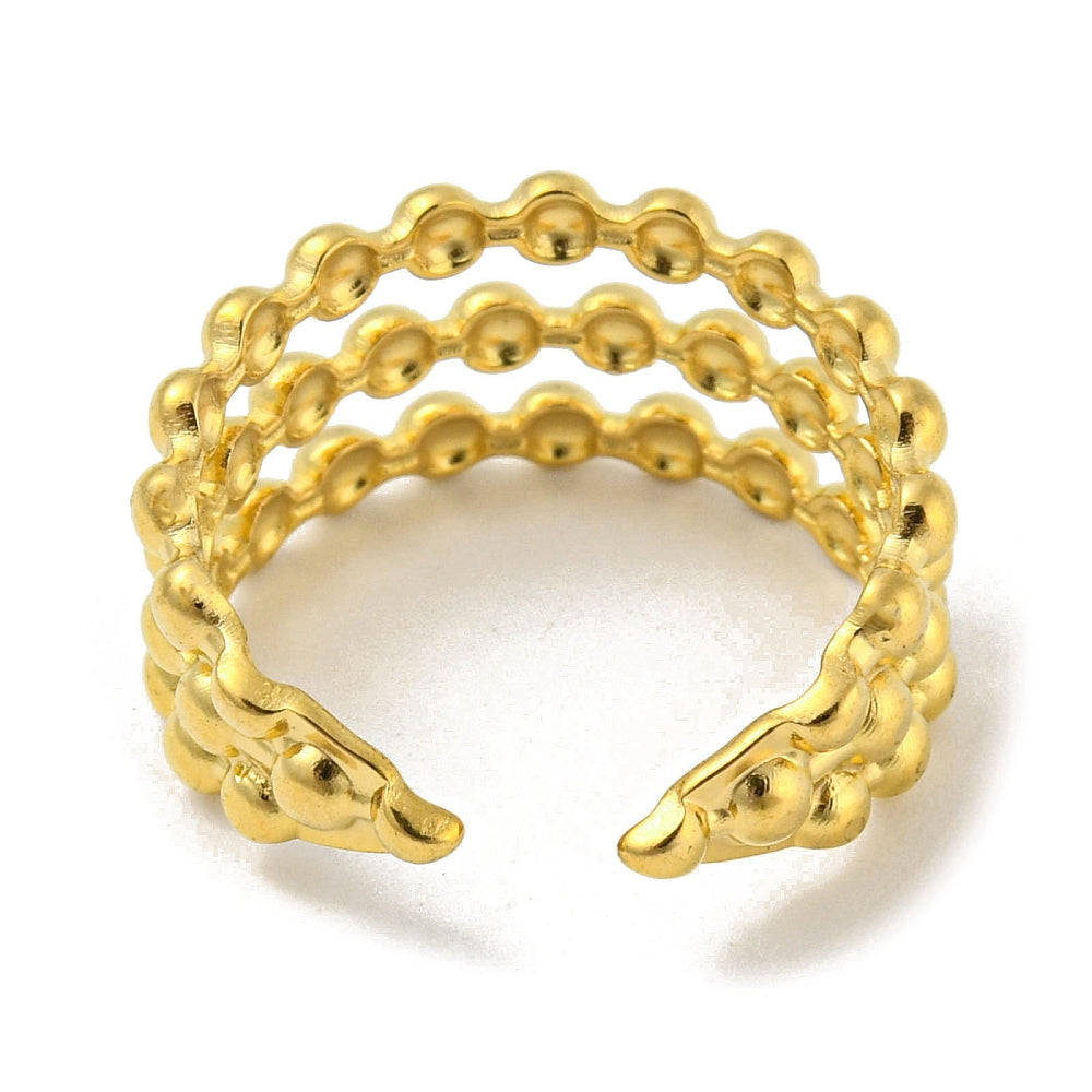 Ring | Edelstahl Triple Karma