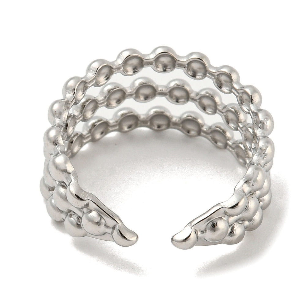 Ring | Edelstahl Triple Karma