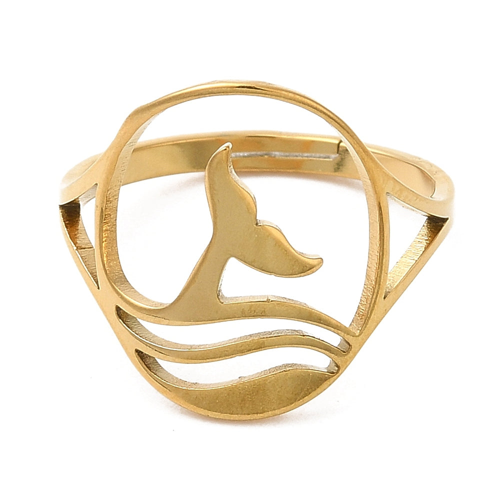 Ring | Edelstahl Wal & Wellen