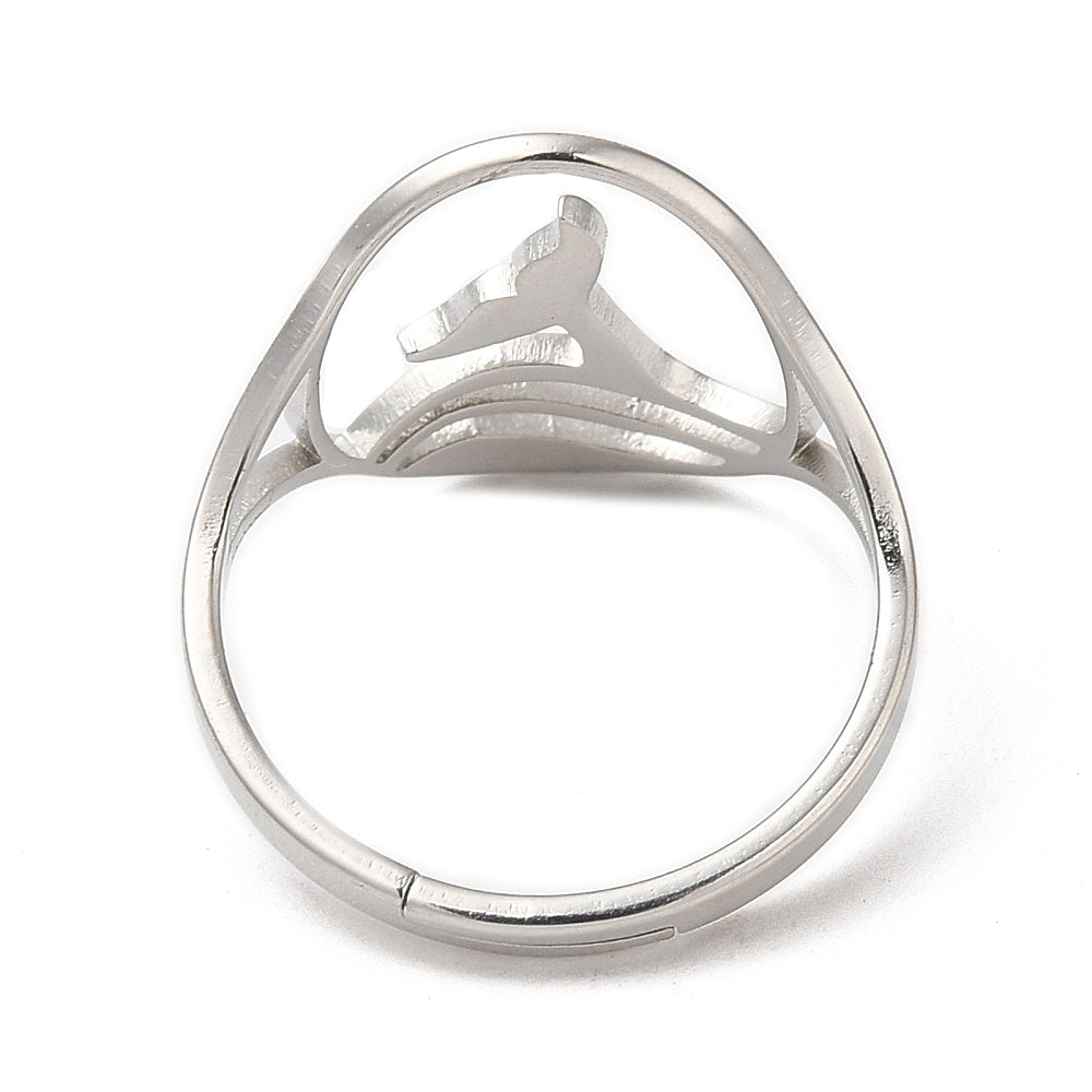 Ring | Edelstahl Wal & Wellen