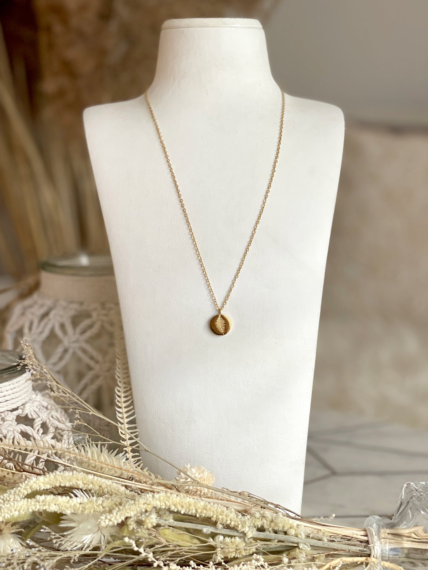 Kette | Edelstahl Farn