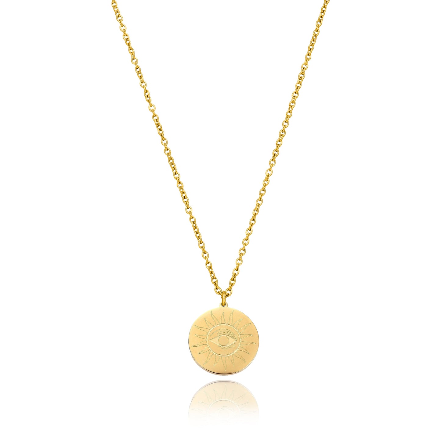 Kette | Edelstahl Boho Auge