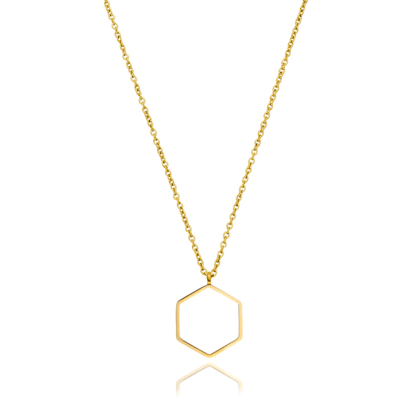 Kette | Edelstahl Hexagon