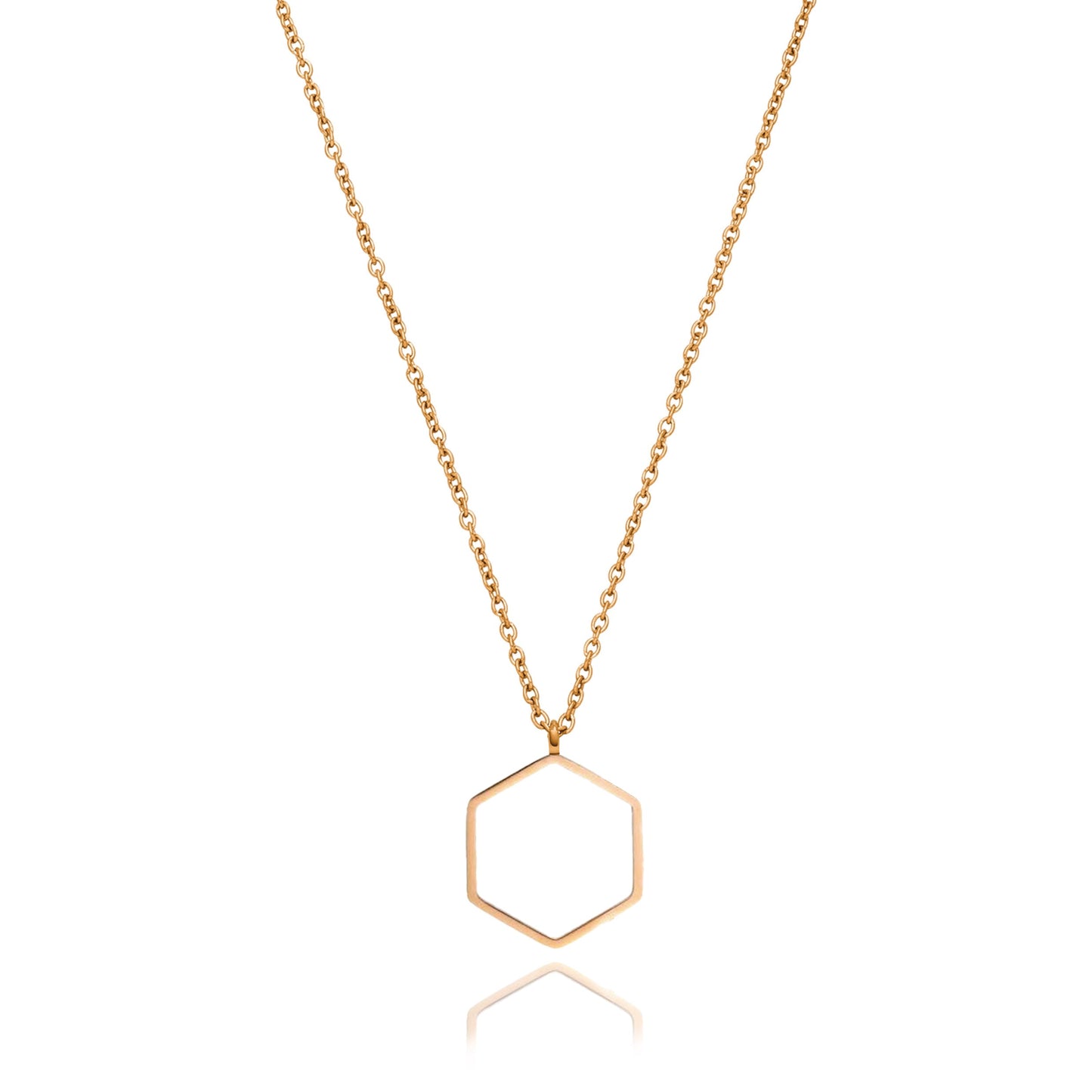 Kette | Edelstahl Hexagon