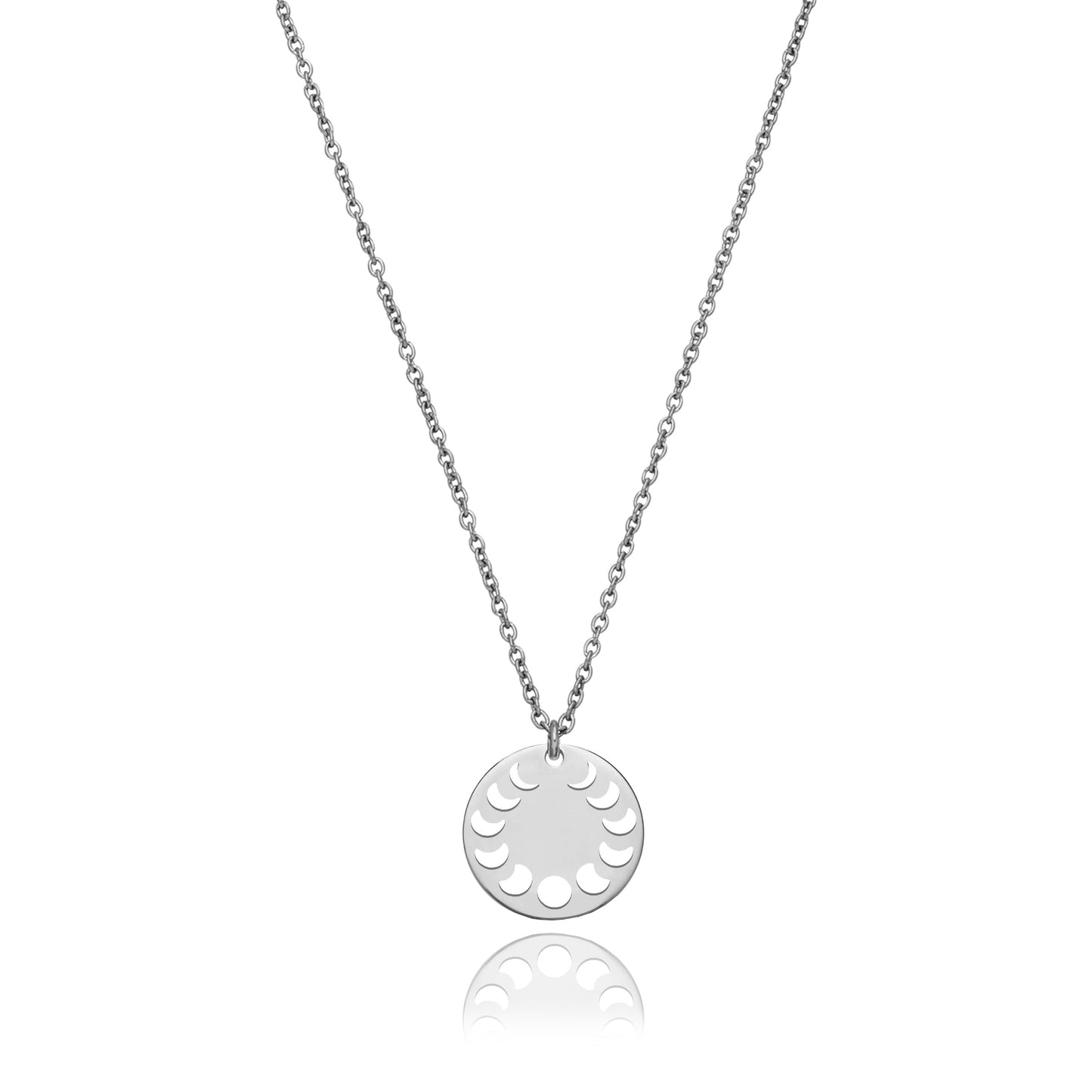 Kette | Edelstahl Boho Mondphasen
