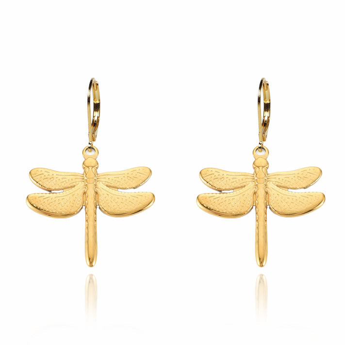 Ohrringe | Edelstahl Libelle