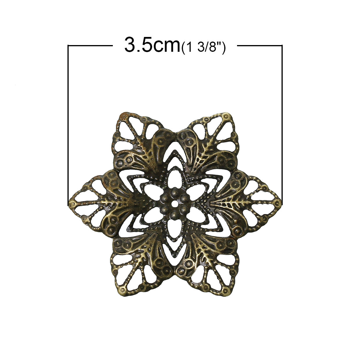 Filigranes Metall Ornament 12