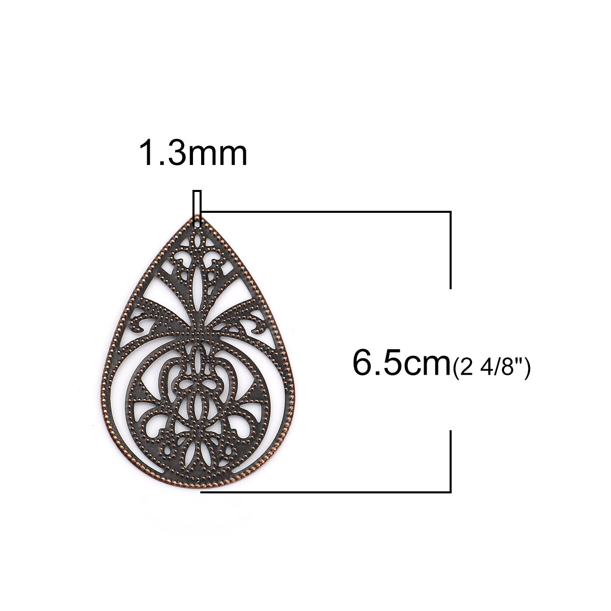 Filigranes Metall Ornament 13
