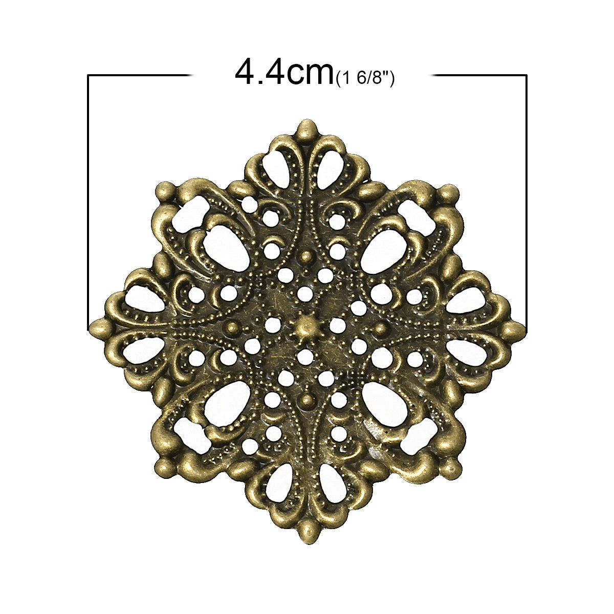 Filigranes Metall Ornament 22
