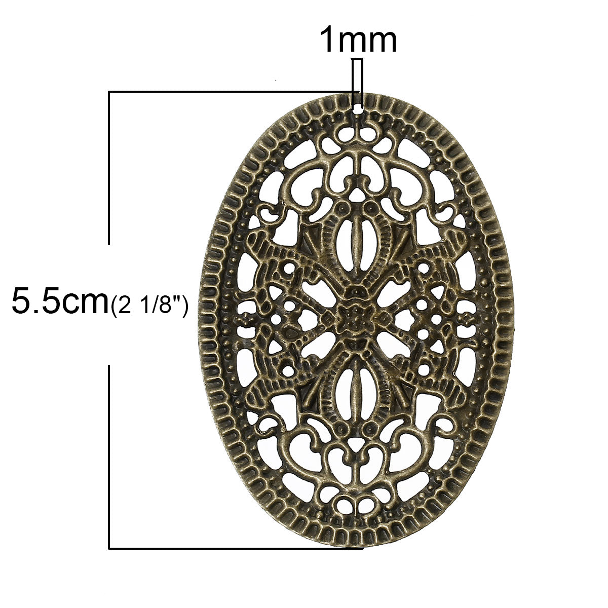 Filigranes Metall Ornament 6