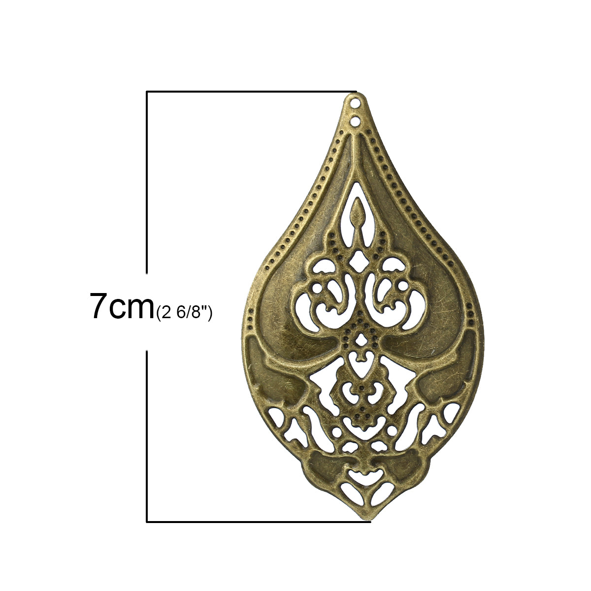 Filigranes Metall Ornament 8