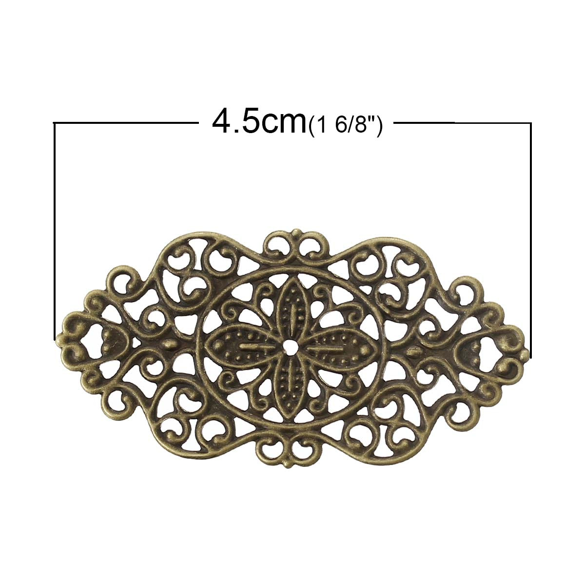 Filigranes Metall Ornament 9