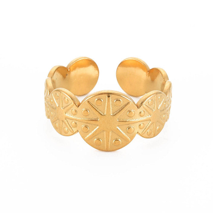 Ring | Edelstahl Boho Stars