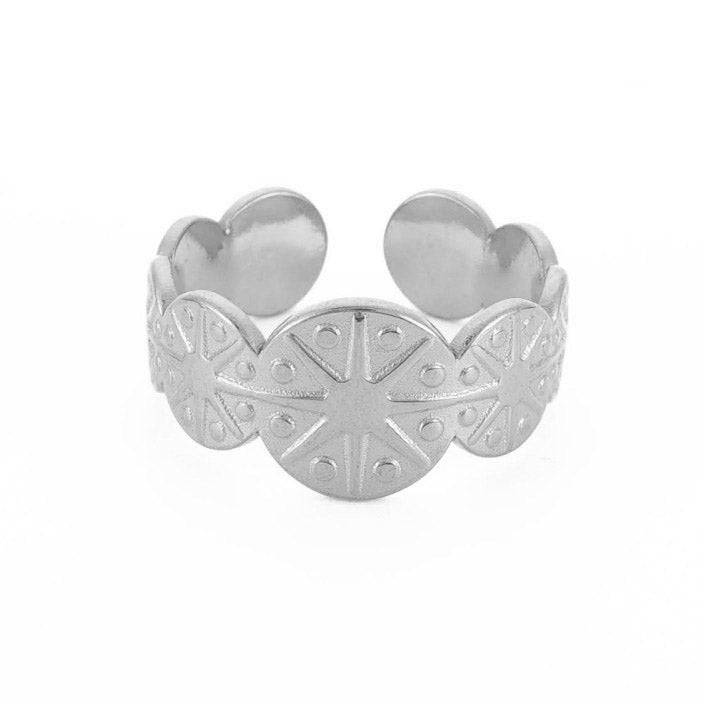 Ring | Edelstahl Boho Stars