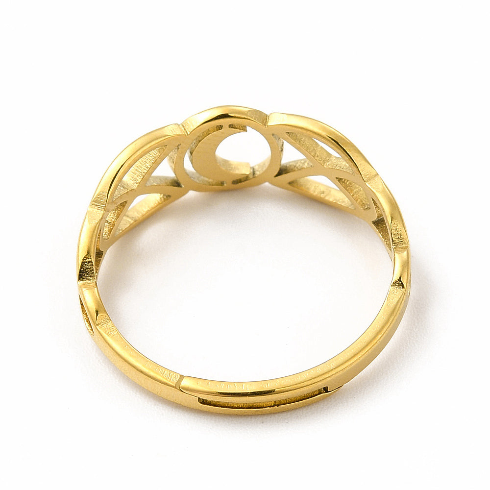 Ring | Edelstahl Celtic Moon