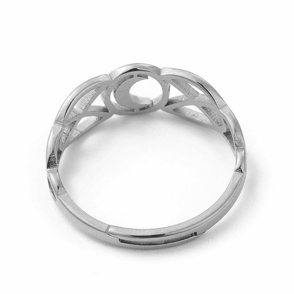 Ring | Edelstahl Celtic Moon