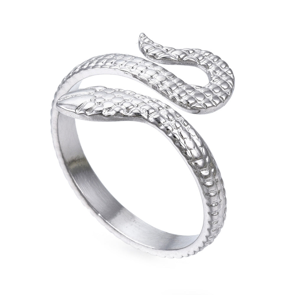 Ring | Edelstahl Kleine Schlange