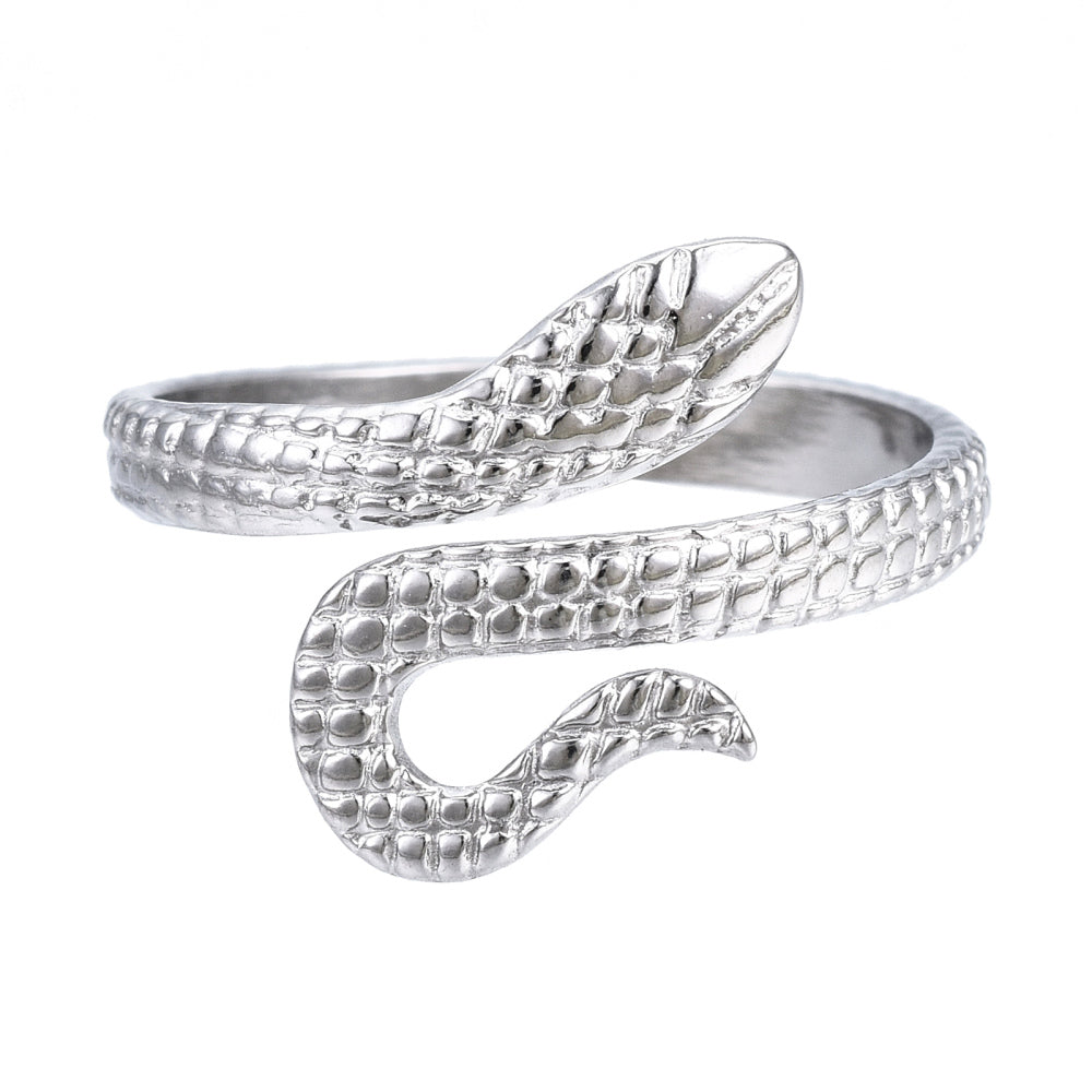 Ring | Edelstahl Kleine Schlange