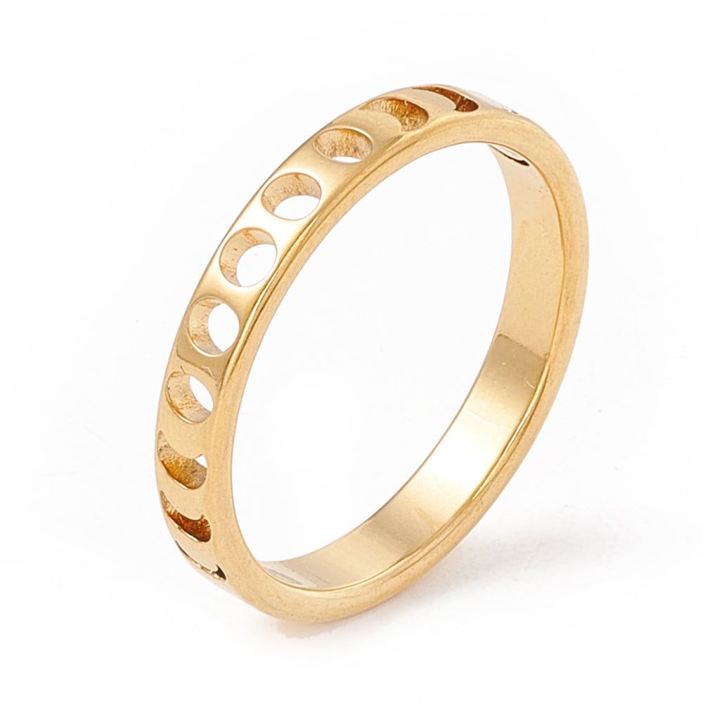 Ring | Edelstahl Mondphasen