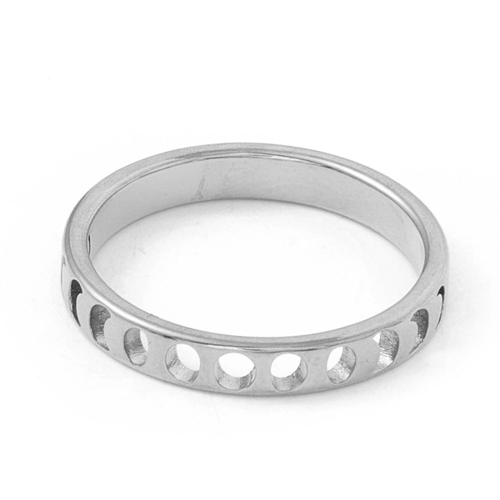 Ring | Edelstahl Mondphasen