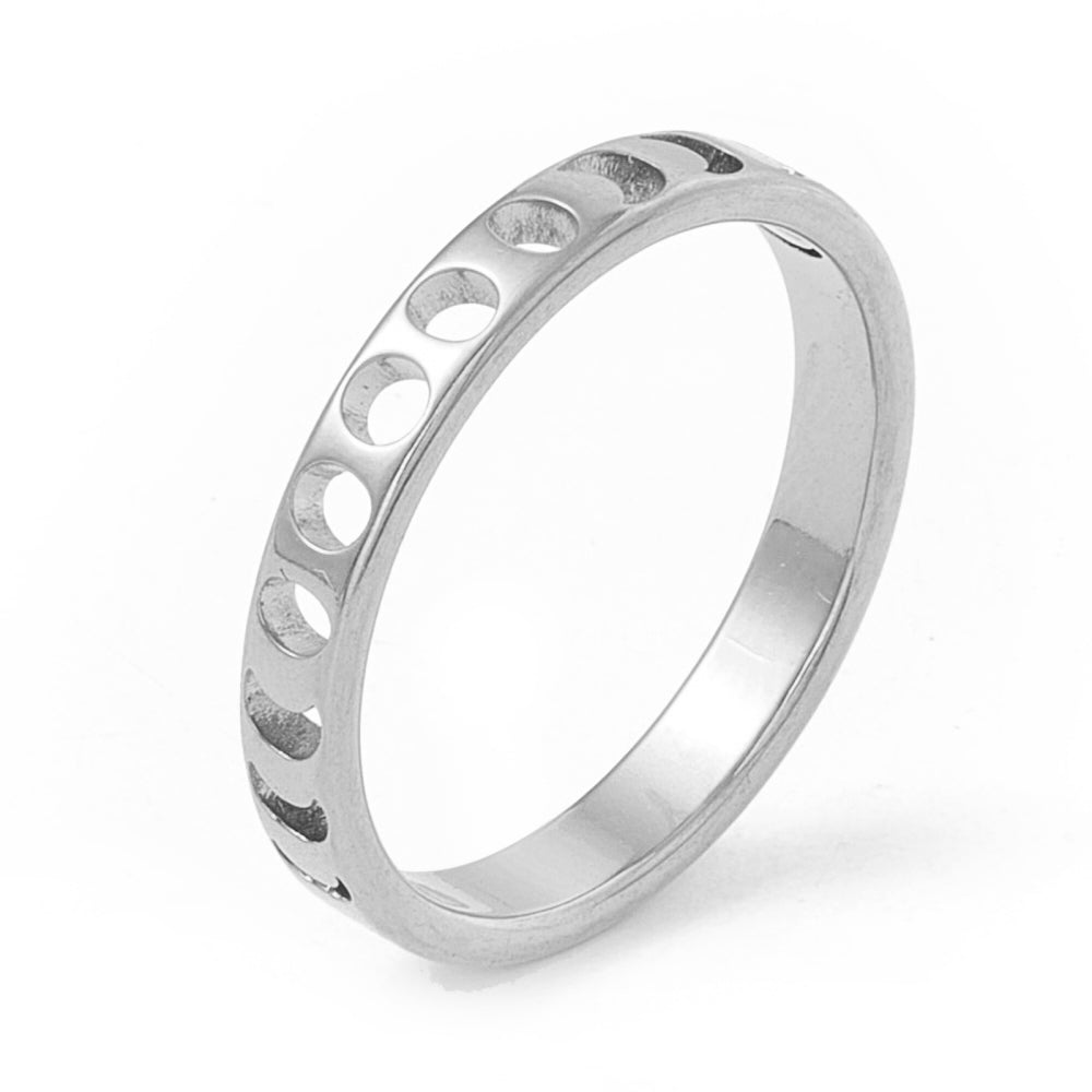 Ring | Edelstahl Mondphasen