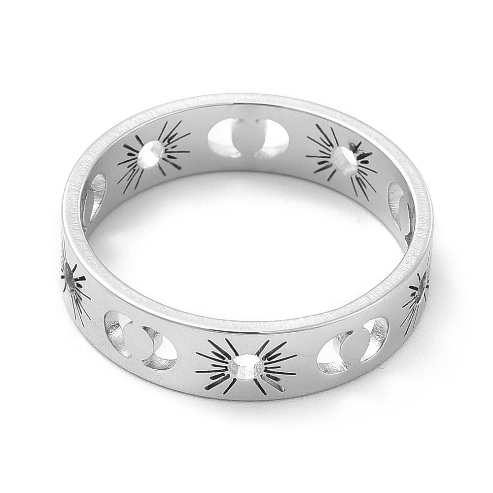 Ring | Edelstahl Night & Day