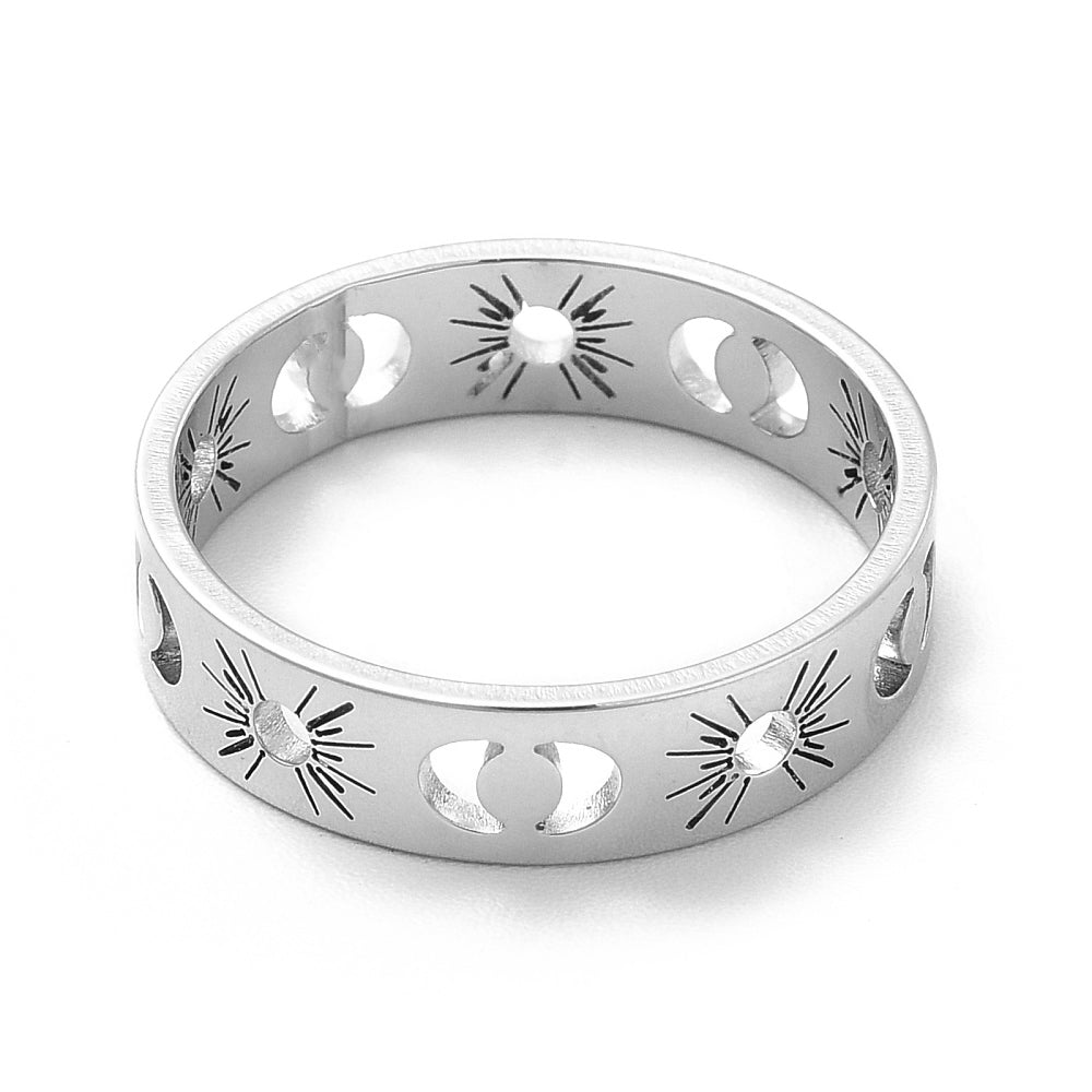 Ring | Edelstahl Night & Day