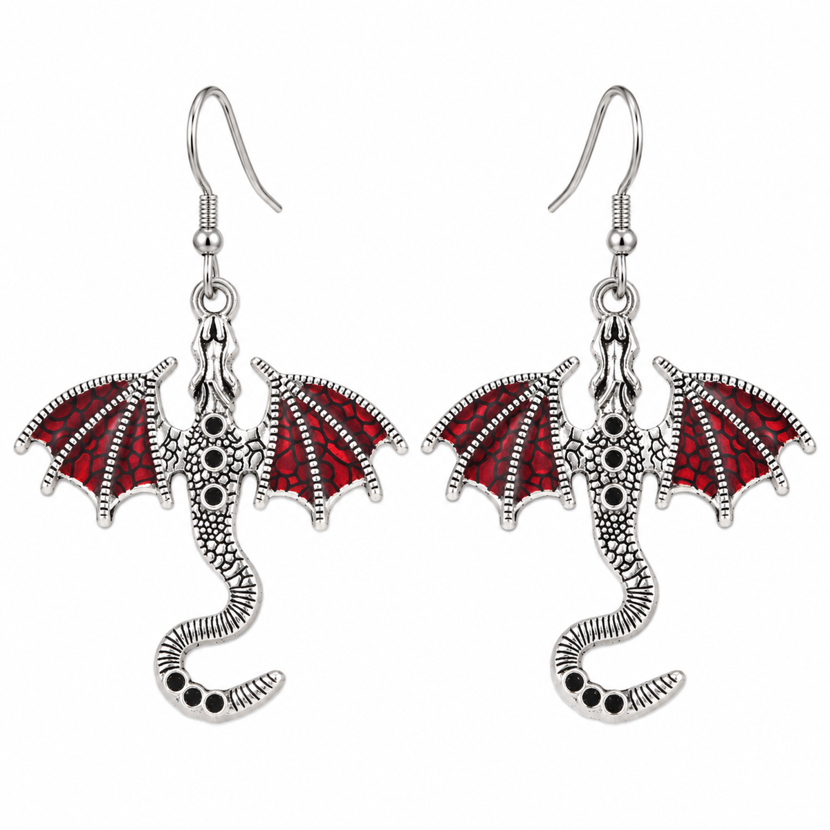 Ohrringe | Bloodfire Dragon – Drachen
