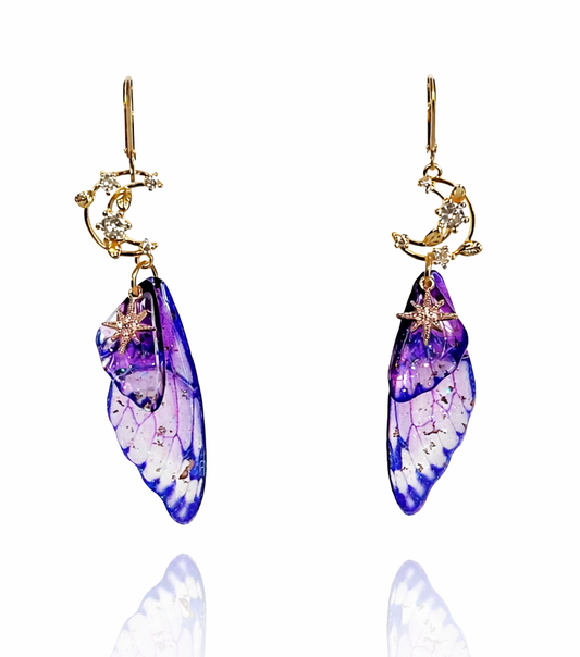 Fairy Wings Ohrringe Nebelmondelfe