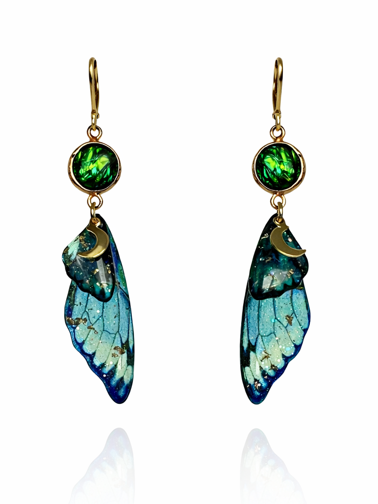 Fairy Wings Ohrringe Schattenmondelfe