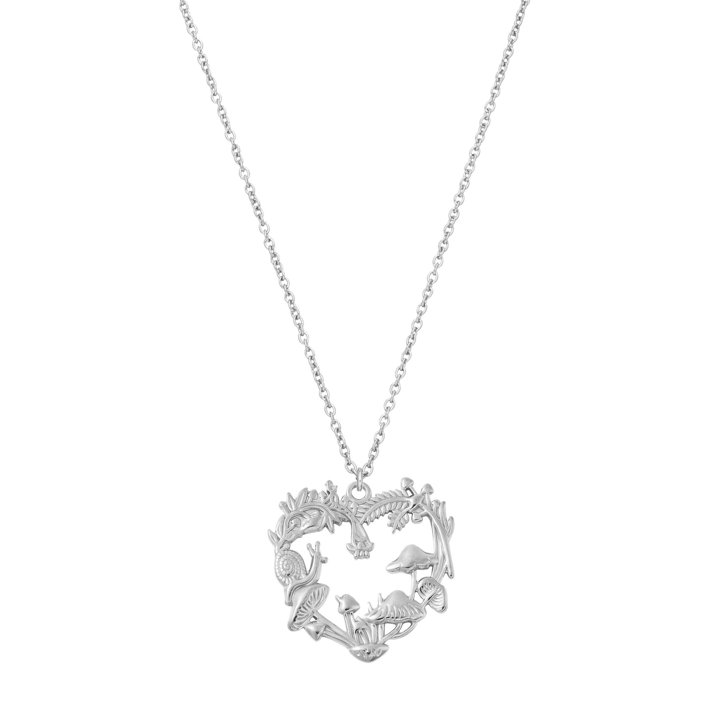 Kette | Edelstahl Forest Heart