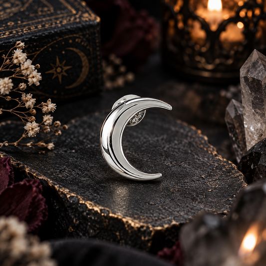 Lunar Crescent | Mond Pin