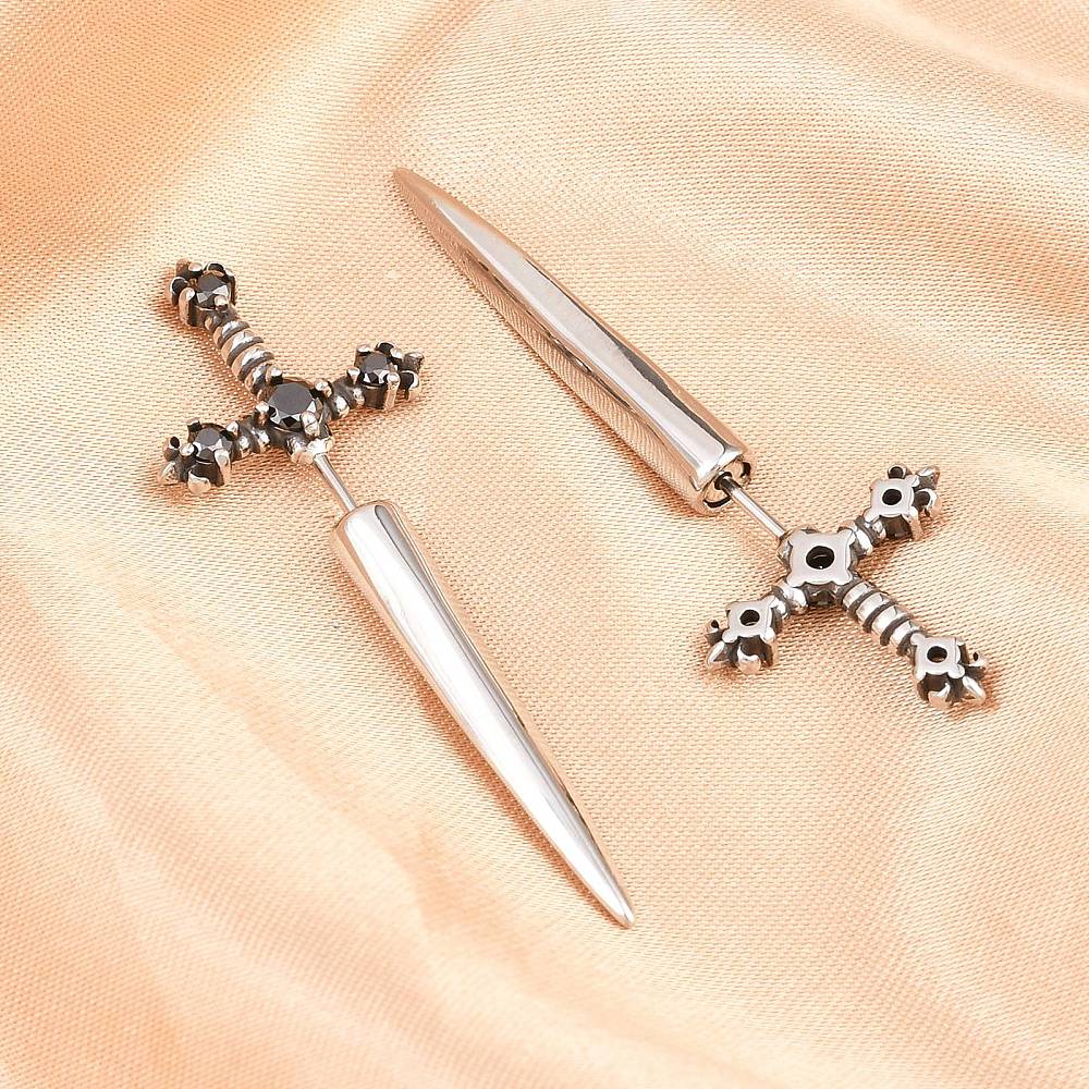 Ohrstecker | Edelstahl Knight of Shadows Swords