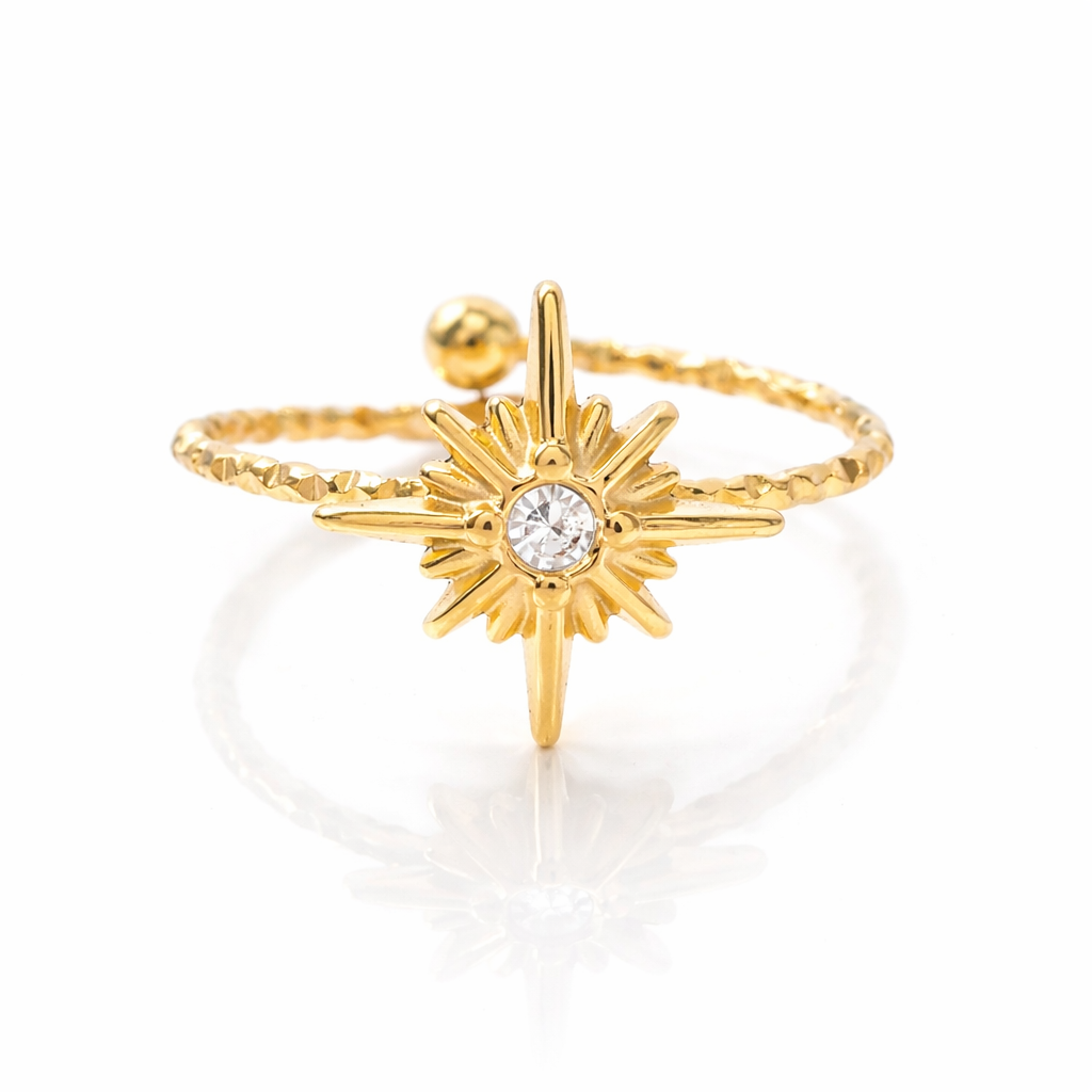 Ring | Edelstahl Celestial Star
