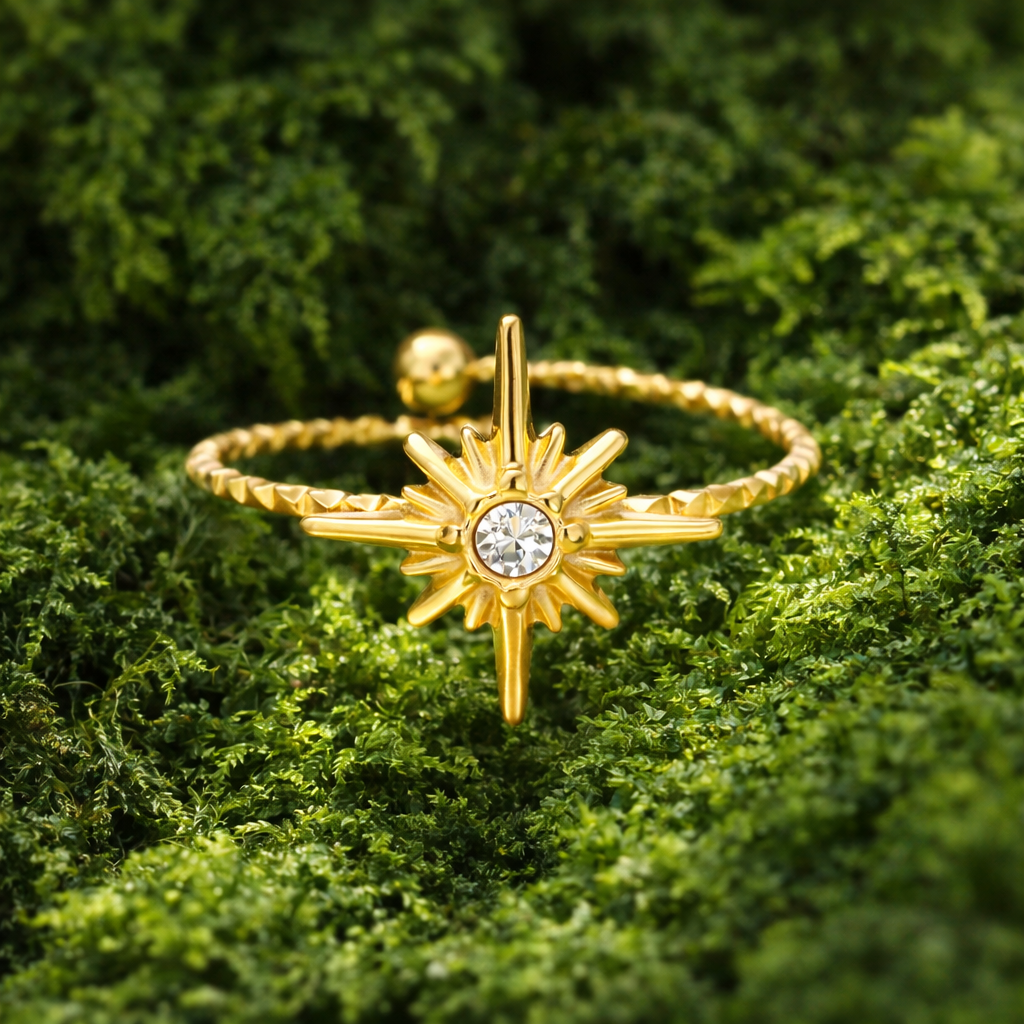Ring | Edelstahl Celestial Star