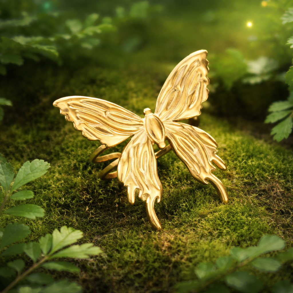 Ring | Edelstahl Elven Butterfly