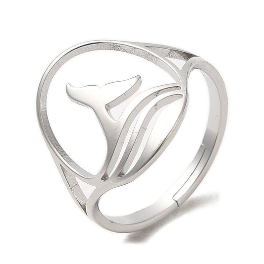 Ring | Edelstahl Wal & Wellen