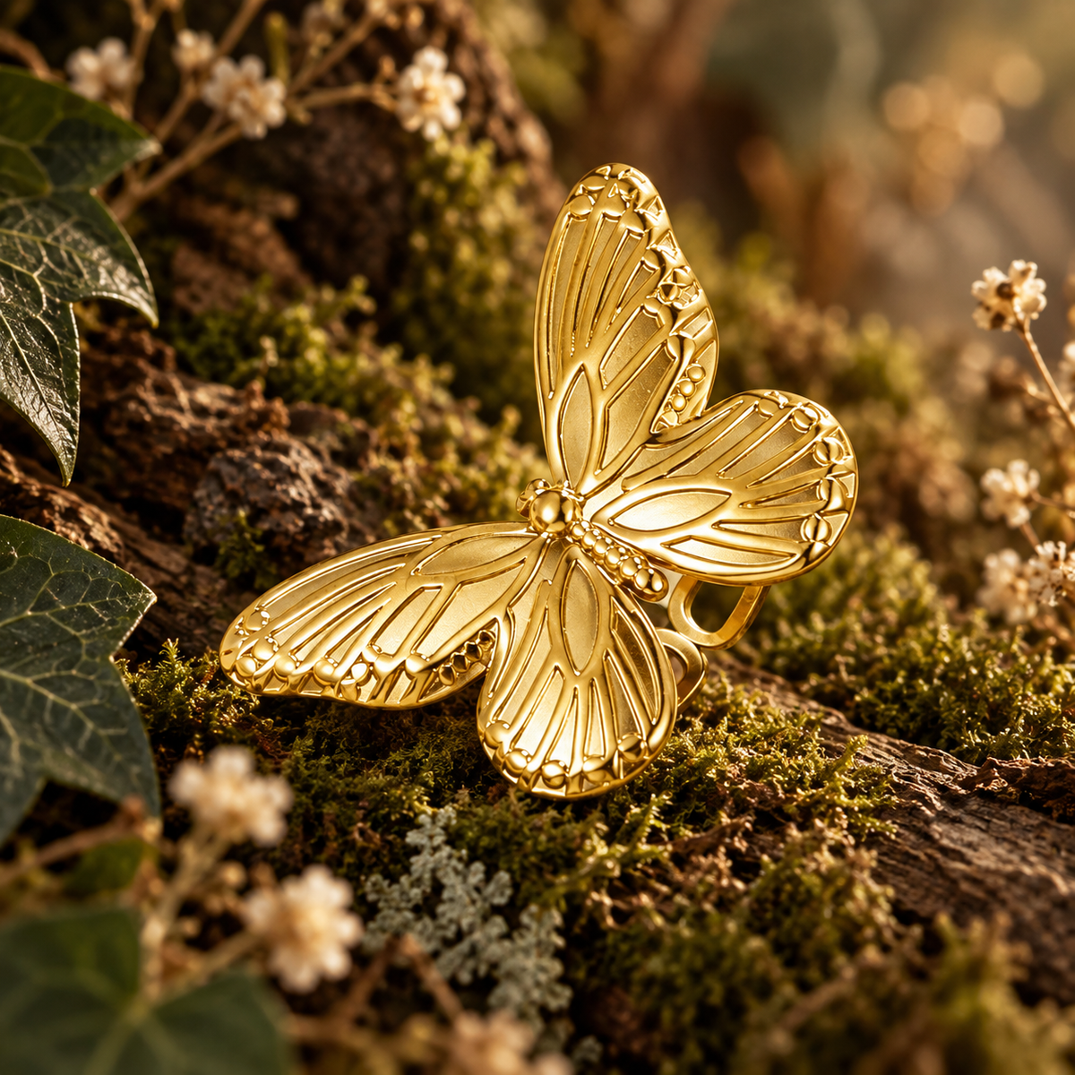 Ring | Edelstahl Fae Wings