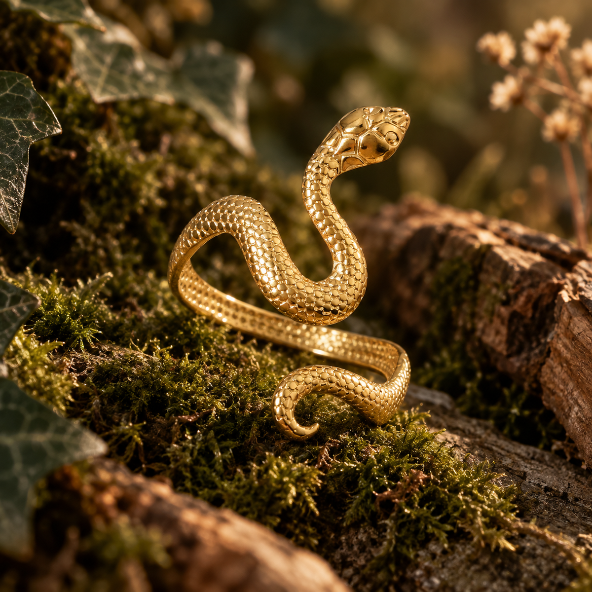 Ring | Edelstahl Noctis Serpent