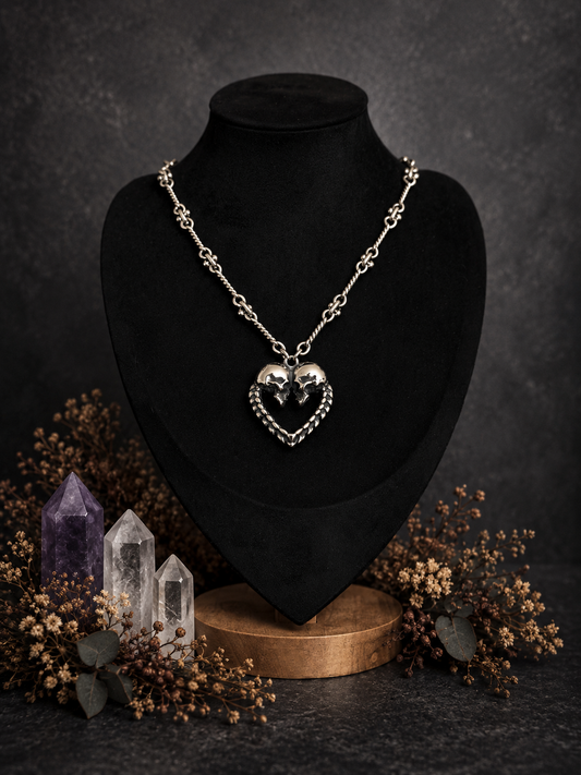 Till Death – Edelstahlkette mit Totenkopf-Anhänger